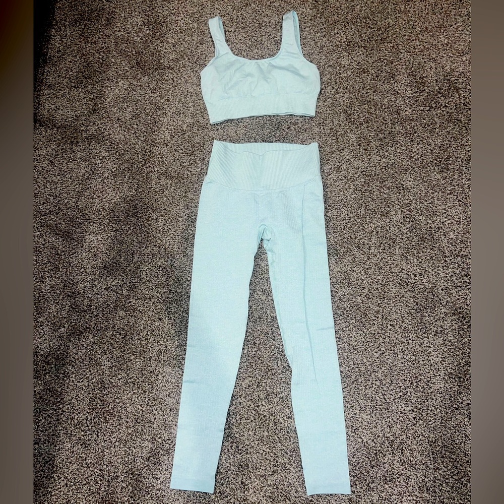 Light blue matching set